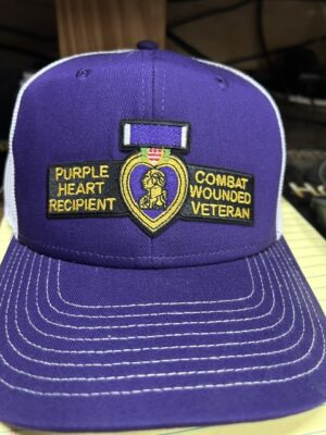 Defending Freedom Purple Heart Mesh Back (7 Colors available)
