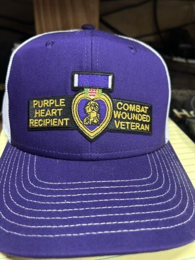 Defending Freedom Purple Heart Mesh Back (7 Colors available)
