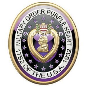 Military Order Purple Heart emblem.