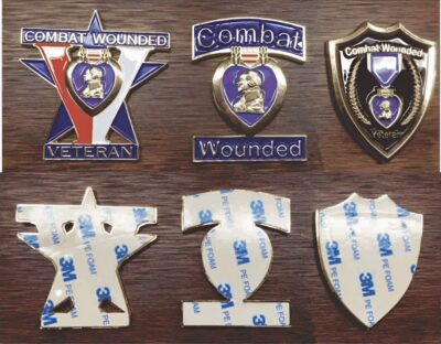 Purple Heart Decals