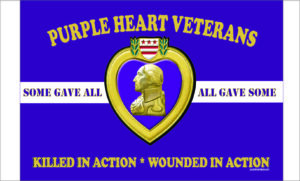 Flag - Purple Heart Some Gave All, All Gave Some