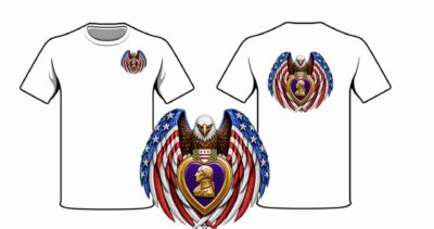 T Shirt American Eagle Purple Heart