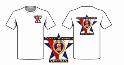 T Shirt Combat Wounded Veteran