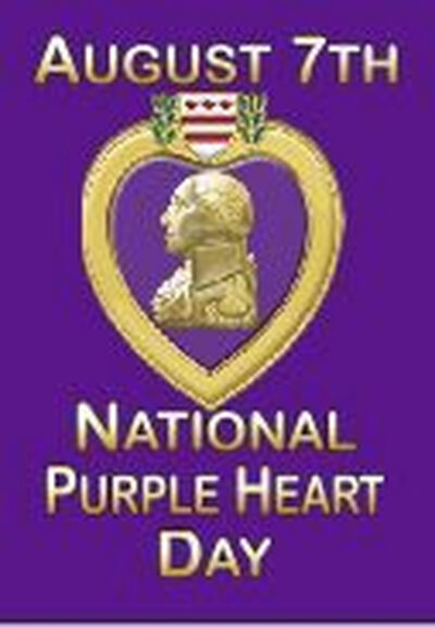 Garden Flag National Purple Heart Day