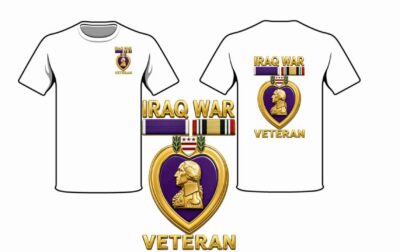 T Shirt Iraq Veteran