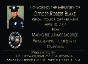 PL Fallen First Responder Memorial Plaque