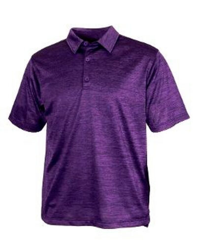 Purple "Cool Tec" Designer Poly Polo (22 Designs)