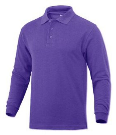 Purple Long Sleeve Polo (22 Designs)