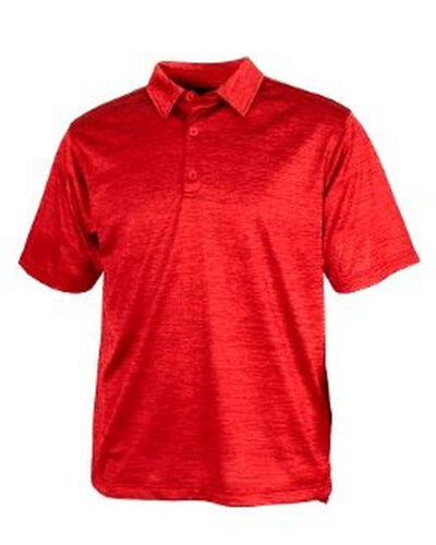 Red "Cool Tec" Designer Poly Polo (22 Designs)
