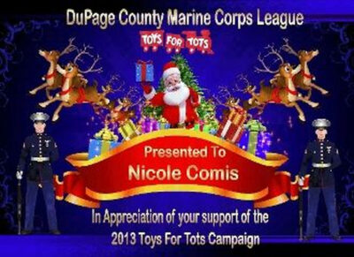 T4T17 Santa's Reindeer USMC