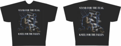 Full Print Tee Stand for the Flag