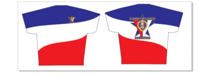 Custom Tee Red White & Blue