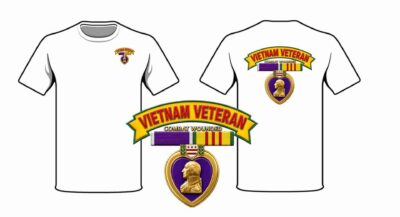 T Shirt Wars Combat Wounded VN