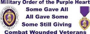 Military Order of the Purple Heart badge.