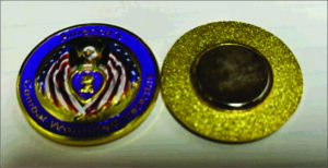 American Eagle Purple Heart Coin Magnet/Golf Ball Marker