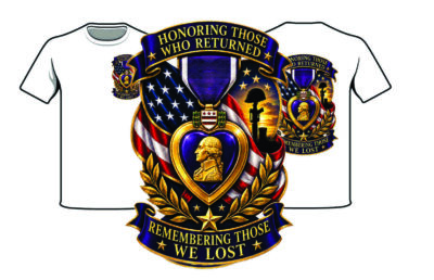 T Shirt Honoring those, WIA & KIA