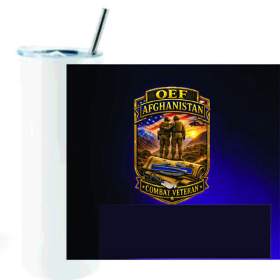 Tumbler - OEF Shield w/CIB