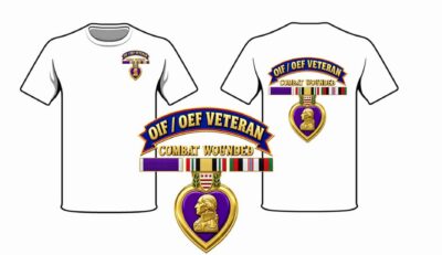 T Shirt Wars Combat Wounded OIF OEF