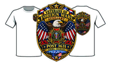 T Shirt VFW Auxiliary Personalized