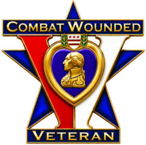 T-Shirt DTG Printed Combat Wounded Veteran COMING SOON