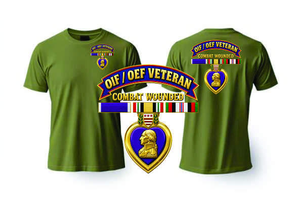 T-Shirt (8 Colors) OIF/OEF Ribbon