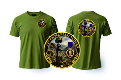 Operation Enduring Freedom Veteran — Circle Design T-Shirt (8 Colors)