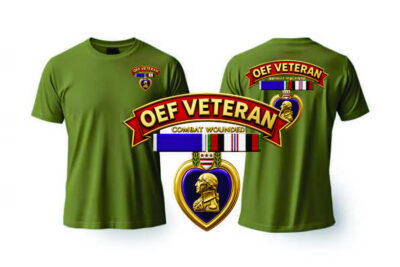 Operation Enduring Freedom Service Ribbon T-Shirt (8 Colors)