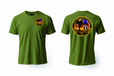 Operation Iraqi Freedom Veteran — Circle Design T-Shirt (8 Colors)