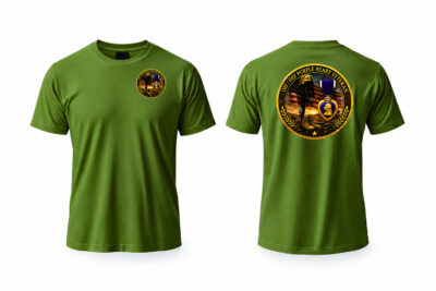 OIF/OEF Veteran — Circle Design T-Shirt (8 Colors)
