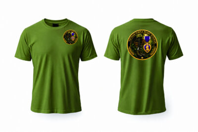 Vietnam Veteran — Circle Design T-Shirt (8 Colors)