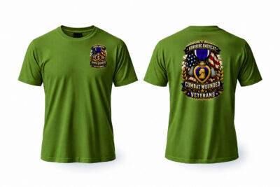 Honoring America’s Combat Wounded Veterans T-Shirt (8 Colors)