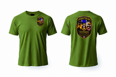 Military Order of the Purple Heart Shield T-Shirt (8 Colors)