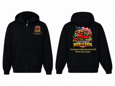 T4T Zippered Sweat Shirt Support Train (Personalized IF Desired)