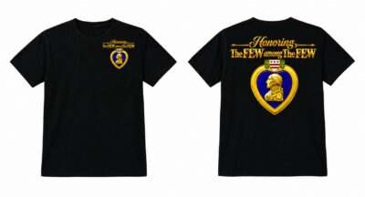 Purple Heart Supporter T-Shirt - Honoring the Few