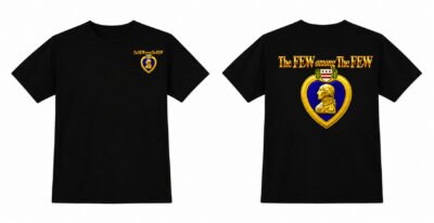 The Few with Purple Heart — For Recipients T-Shirt (8 Colors)