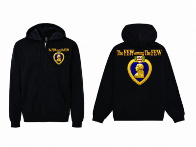 The Few with Purple Heart Full-Zip Hooded Sweat Jacket