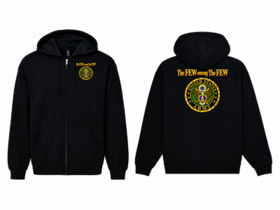 The Few — Army Purple Heart Full-Zip Hooded Sweat Jacket
