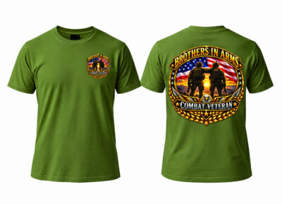 Brothers in Arms Combat Veteran T-Shirt (8 Colors)