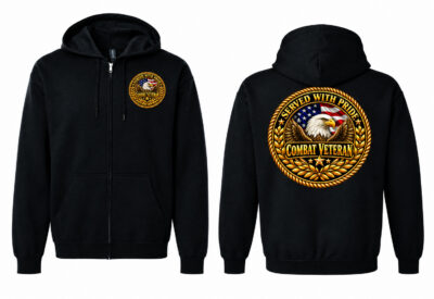 Served with Pride Full Zip Sweat Jacket