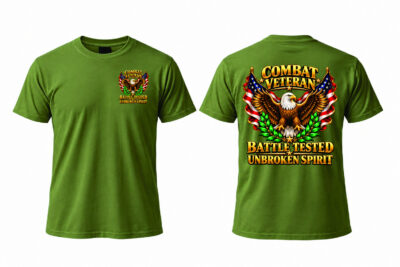Battle Tested Veteran  T-Shirt (8 Colors)