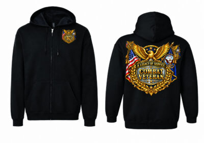 Legacy Veteran US Navy Full Zip Sweat Jacket
